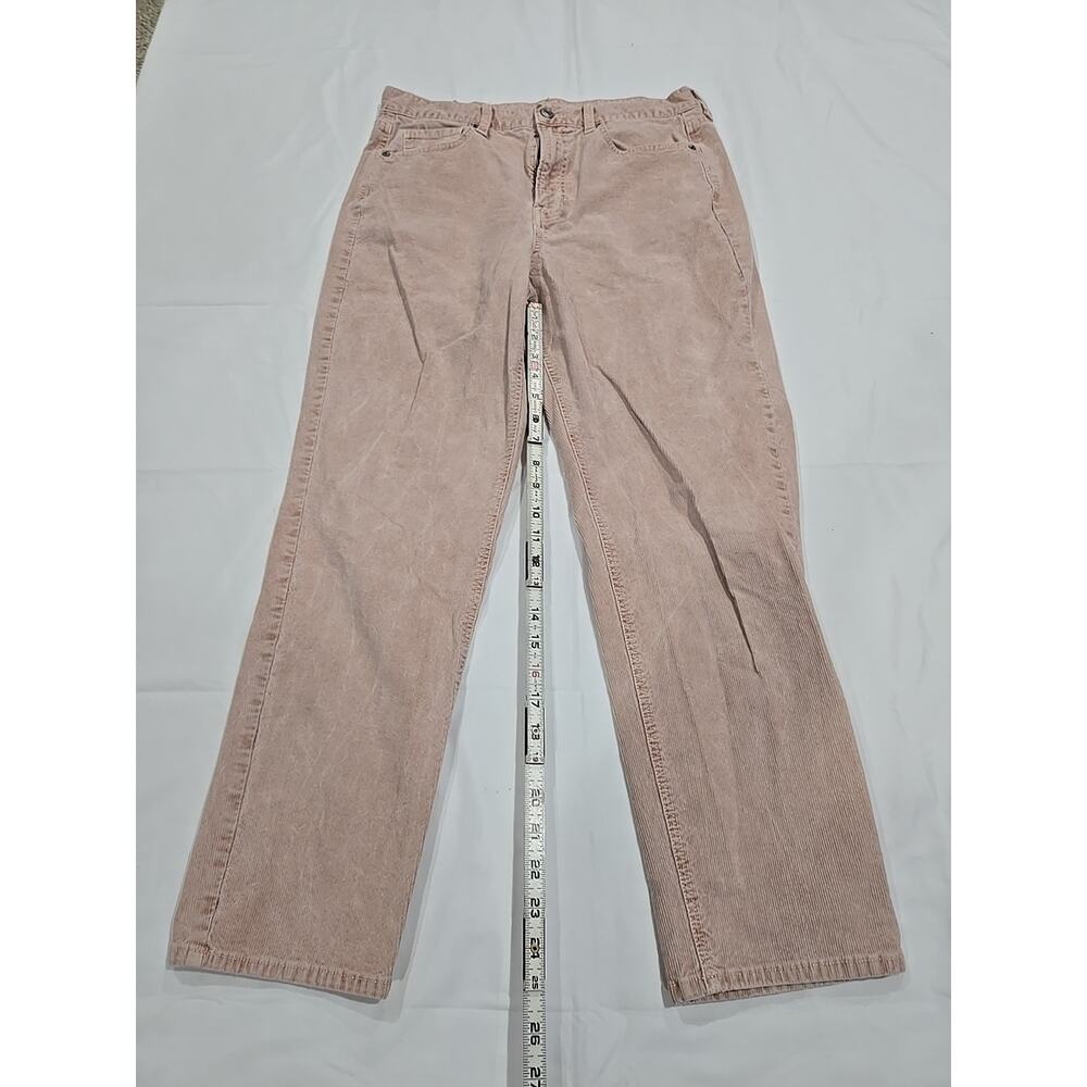 American Eagle Super Stretch Corduroy Pants Pink 10 Regular